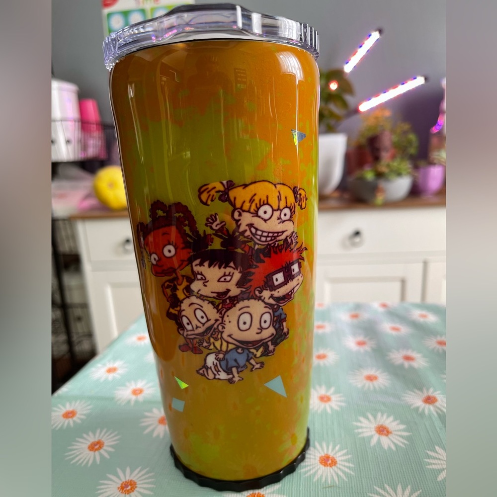 Hand made rug rats cup